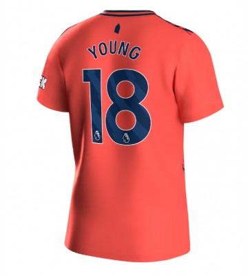 Everton Ashley Young #18 Bortatröja 2023-24 Kortärmad